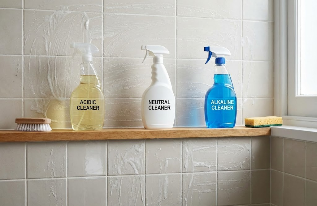 石鹸カス掃除に特化した洗剤の選び方！頑固な白い塊を削らず落とすコツ