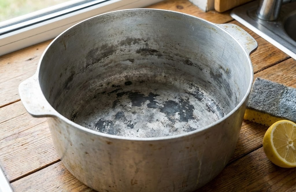 アルミ鍋の黒ずみはクエン酸で除去！プロ直伝の煮沸手順と重曹がNGな理由
