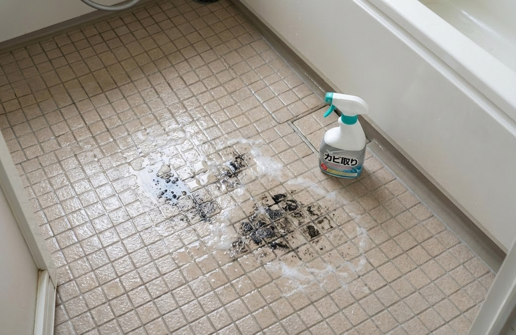 【プロ直伝】風呂床の黒ずみがカビキラーで落ちない！諦める前に試すべき3ステップ掃除術