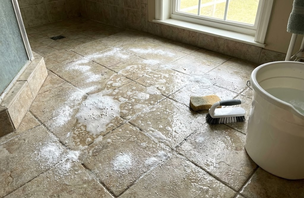 お風呂の床をオキシクリーンで掃除する正しい手順！失敗の原因と素材を傷めない注意点を解説