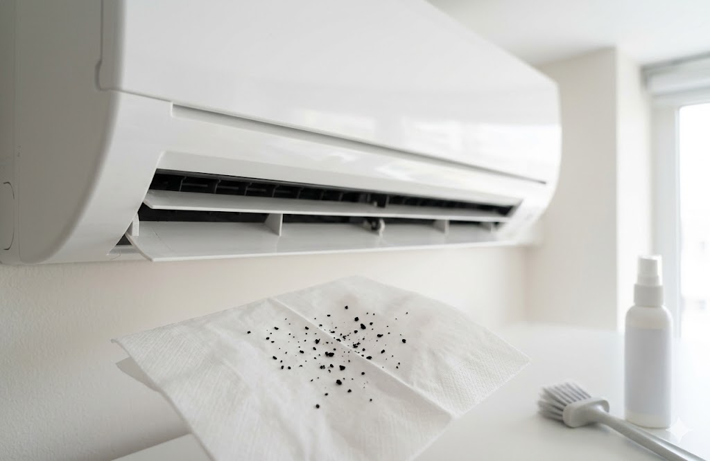 エアコンから黒いカスが出る正体はカビ！今すぐできる対処法と放置してはいけないサイン