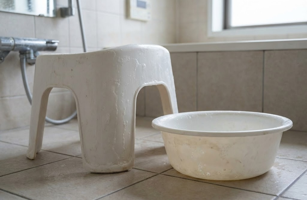 プラスチックについた石鹸カス落とし方！頑固な白い汚れを傷めず削らず落とすプロの手順