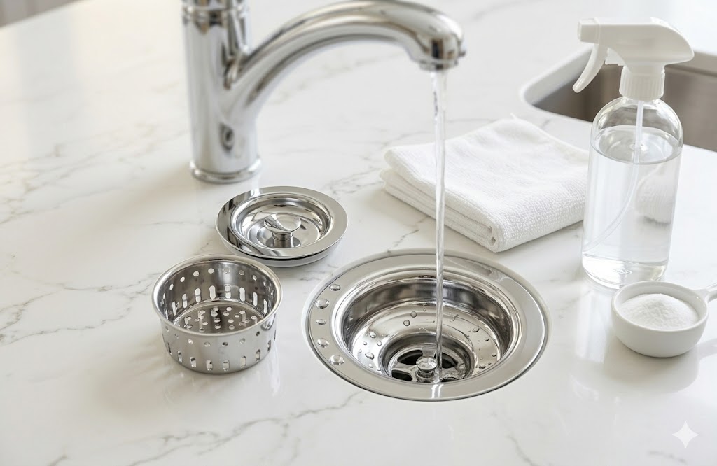 キッチン排水溝のぬめりの落とし方は？原因別の掃除手順と予防のコツをプロが解説