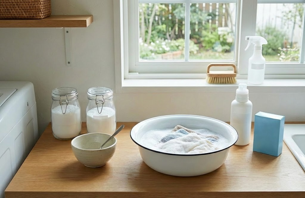 酸素系漂白剤と重曹の正しい使い方と比率｜混ぜるメリット・注意点を完全解説