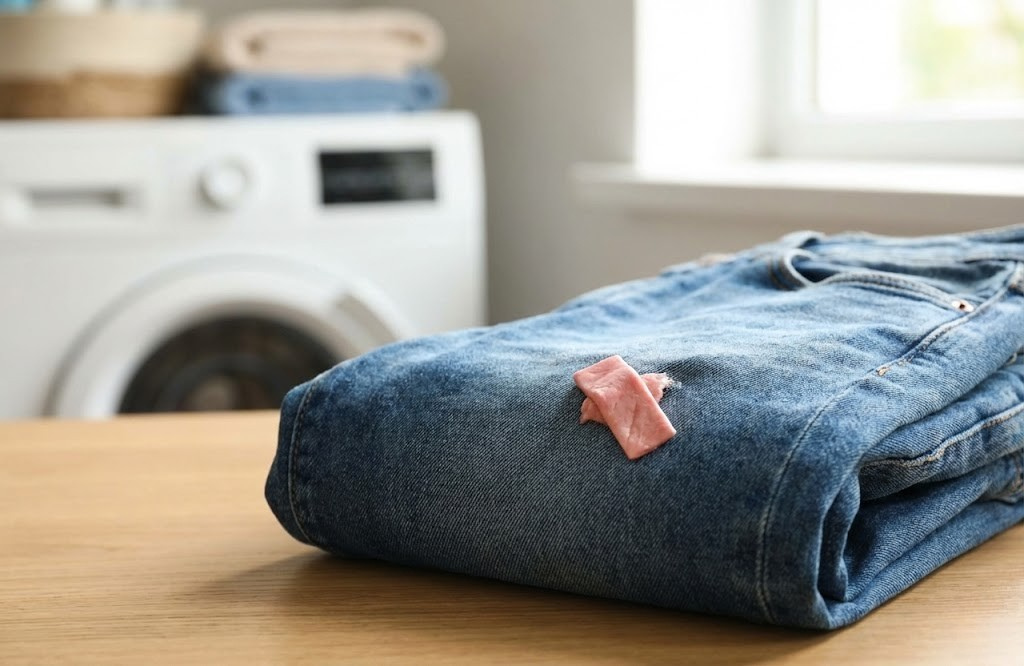 【簡単】服についたガムの取り方！家にあるもので綺麗に落とす手順と絶対NGな行動