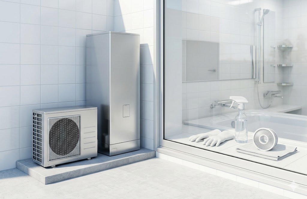 エコキュートを掃除しないとどうなる？放置するリスクと5分で終わるお手入れ方法