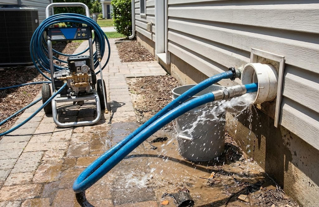 排水管高圧洗浄自分でできる範囲はどこまで？失敗しやすいポイントと業者に切り替える判断目安