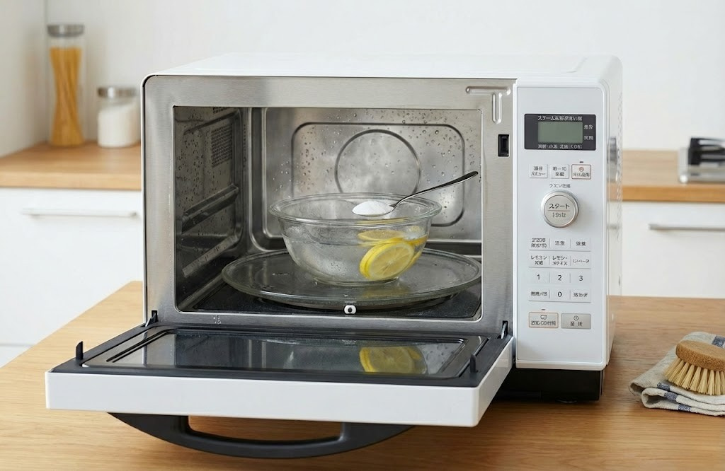 電子レンジの掃除にクエン酸は使える？効く汚れ・効かない汚れと正しい対処法